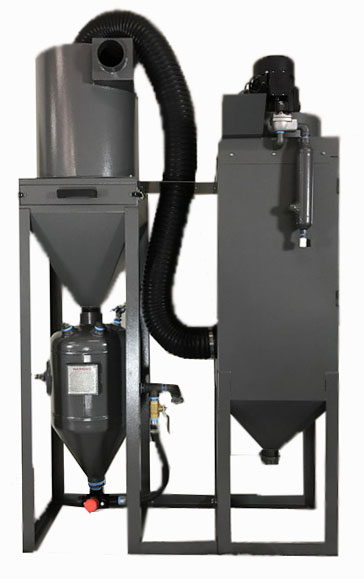 Direct Pressure Blast Cabinet Rb4836dp Raptor Blasting Systems Llc