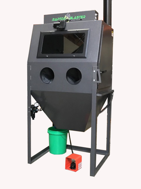 Vapor Blasting cabinet (wet blast cabinet)